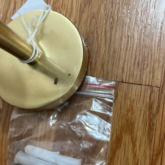 Anthropologie Mikayla Lucite Towel Hook NEW Defect - Picture 12 of 12